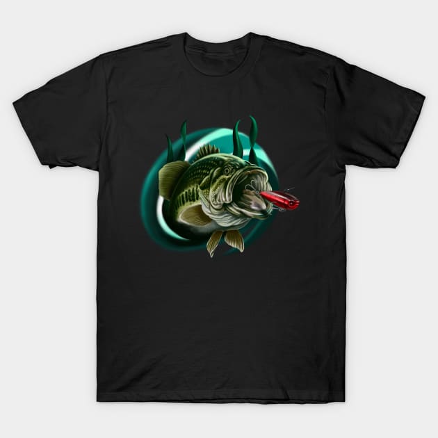 Bass T-Shirt by JDansereauart 